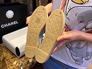 Chanel Espadrilles Shoes Tweed Blue-Pink 02 - 4