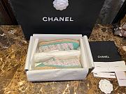 Chanel Espadrilles Shoes Tweed Blue-Pink 02 - 3