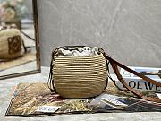 Loewe Natural Paula's Ibiza Beehive Raffia Bucket Bag - 18x16x12cm - 2