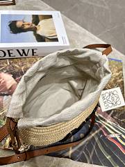 Loewe Natural Paula's Ibiza Beehive Raffia Bucket Bag - 18x16x12cm - 4