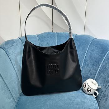 Miu Miu Hobo Black Bag - 42x38cm