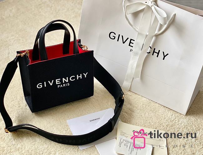 Givenchy Mini Tote Bag In Black - 19x8x16cm - 1