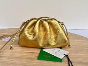 Bottega Veneta Mini Pouch In Gold - 22x12x7cm - 1