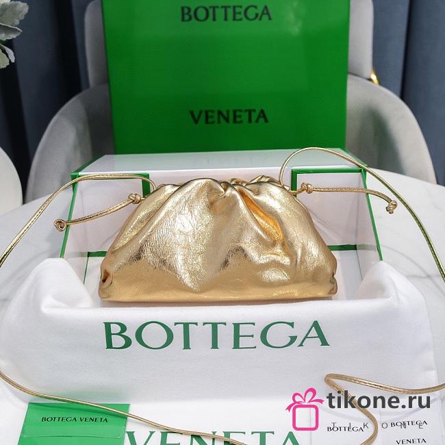 Bottega Veneta Gold Pouch 02 - 23x13x8cm - 1