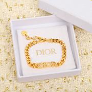 Dior Gold Logo Bracelet - 1