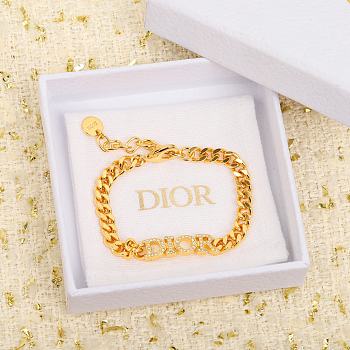 Dior Gold Logo Bracelet
