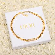 Dior Gold Logo Necklace - 1