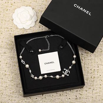 Chanel Silver Choker 