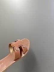 Celine Triomphe Mule In Brown Sandals - 5