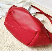 Givenchy Red Calfskin Kenny Shoulder Bag - 32x22x17cm - 4