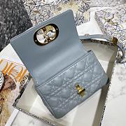 Dior Caro Grey Bag - 20x12x7cm - 3