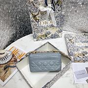 Dior Caro Grey Bag - 20x12x7cm - 4