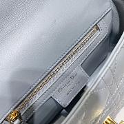 Dior Caro Grey Bag - 20x12x7cm - 5