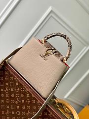 LV Medium Cappucines BB Python M80741 - 27x18x9cm - 1