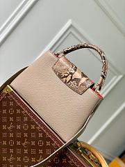 LV Larger Cappucines BB Python M80741 - 31.5x20x11cm - 4