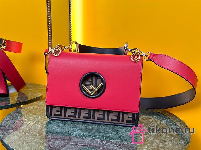 Women Fendi Kan In Pink Size 25cm - 1