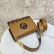 Women Fendi Kan In Caramel Size 25cm - 2