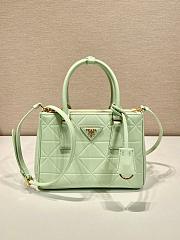 Prada Aqua Medium Galleria Safiano - 24.5x16.5x11cm - 1