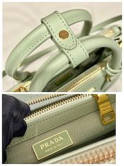 Prada Aqua Medium Galleria Safiano - 24.5x16.5x11cm - 5