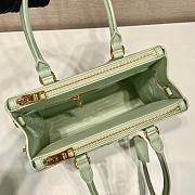 Prada Aqua Medium Galleria Safiano - 24.5x16.5x11cm - 4