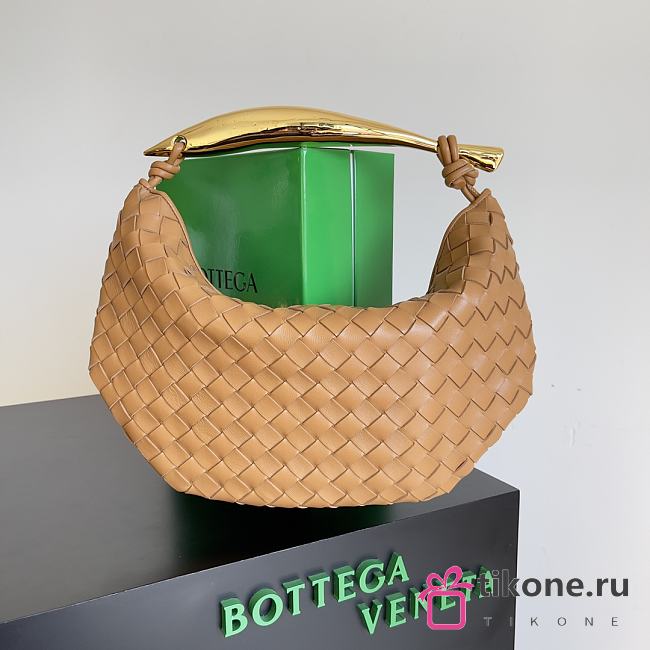 Bottega Veneta Caramel Sardine Bag - 36x3x24cm - 1