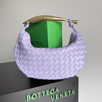 Bottega Veneta Violet Sardine Bag - 36x3x24cm