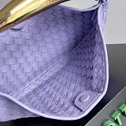 Bottega Veneta Violet Sardine Bag - 36x3x24cm - 5