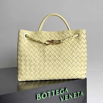 Bottega Veneta Medium Andiamo Yellow - 32x24x12cm