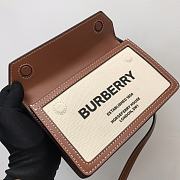 Buberry Brown Mini Horseferry Tittle Pocket - 19x15x5cm - 5