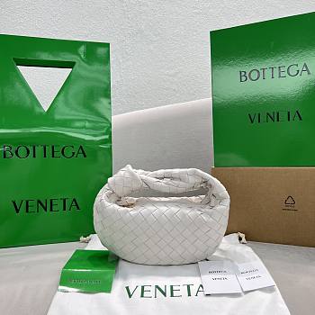 Bottega Veneta Mini Jodie White - 28x23x8cm 