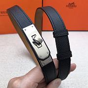 Hermes Kelly 18 Black Belt 8mm - 5