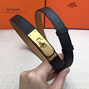 Hermes Kelly 18 Black Belt 8mm - 4