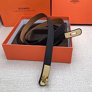 Hermes Kelly 18 Black Belt 8mm - 3