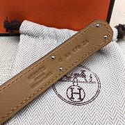 Hermes Kelly 18 Orange Belt 8mm - 3