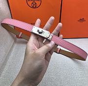 Hermes Kelly 18 Pink Belt 8mm - 3