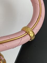 Chanel Small Vanity Case Pink Tweed - 15×12.5×8cm - 3