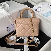Chanel Small Vanity Case Lambskin Pink - 15×12.5×8cm - 2