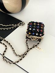 Chanel Swarovski Pearl Earphone Bag - 3.1x2.7x2.7cm - 1