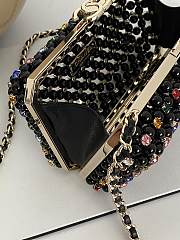 Chanel Evening Glass Pearls Black & Multicolor - 17x11x7cm - 3