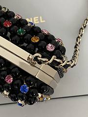 Chanel Evening Glass Pearls Black & Multicolor - 17x11x7cm - 5