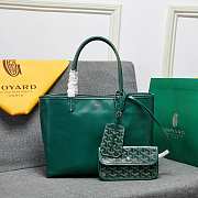 Goyard Saint Louis PM Tote Green Large Size - 4