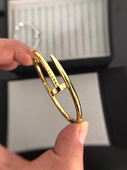 Catier Juste Un Clou Bracelet In Shiny Gold  - 1