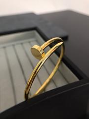 Catier Juste Un Clou Bracelet In Shiny Gold  - 5