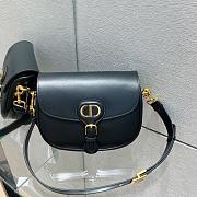 Dior Medium Bobby Black Leather - 22x17x6cm - 1