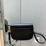 Dior Medium Bobby Black Leather - 22x17x6cm - 4