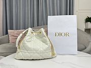 Dior 2023 Ammi White Large Bag - 38x30x13cm - 3