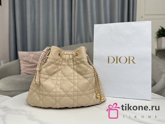 Dior 2023 Ammi Beige Large Bag - 38x30x13 cm - 1