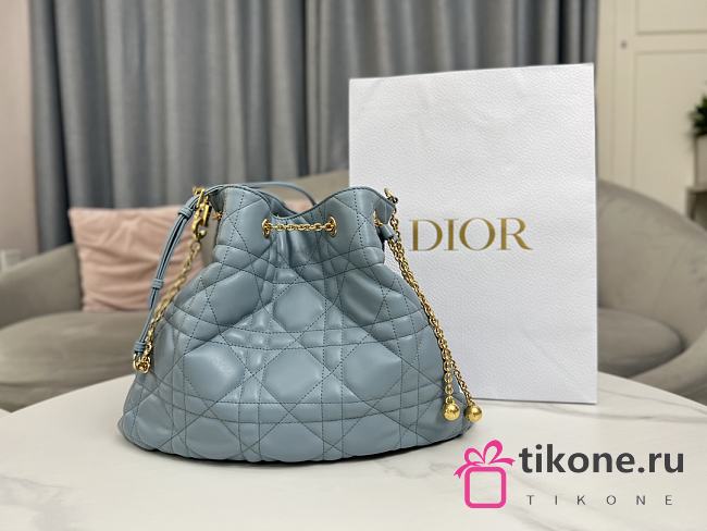 Dior 2023 Ammi Blue Large Bag - 38x30x13 cm - 1