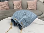 Dior 2023 Ammi Blue Large Bag - 38x30x13 cm - 3