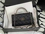 Chanel Black Chain Bag With Hollow Handle - 18x10x4.5cm - 1